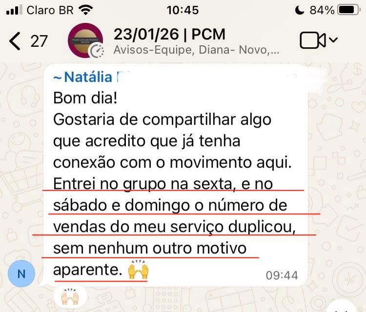 Depoimento de Natália
