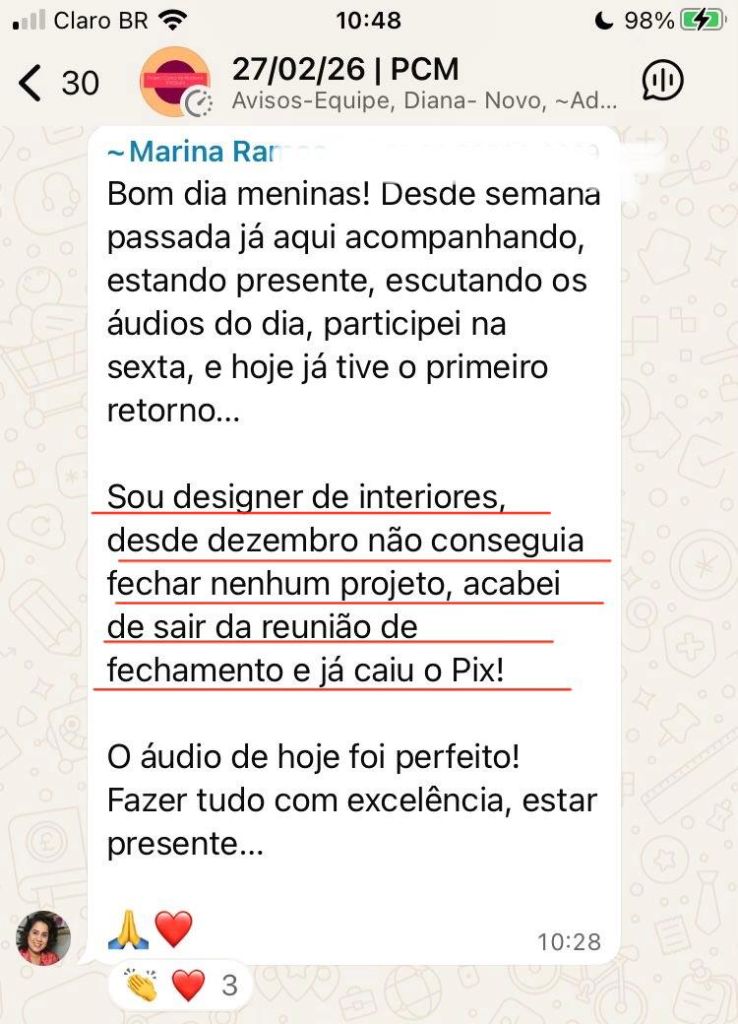 Depoimento de Marina