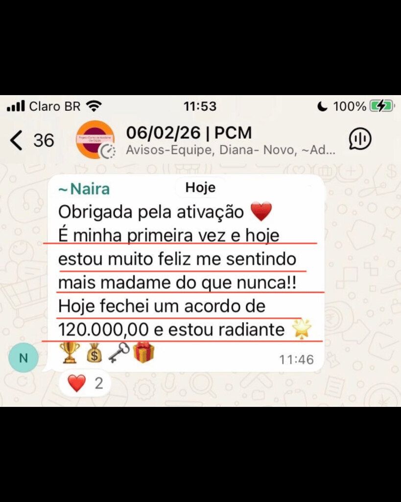 Depoimento sobre acordo de 120 mil